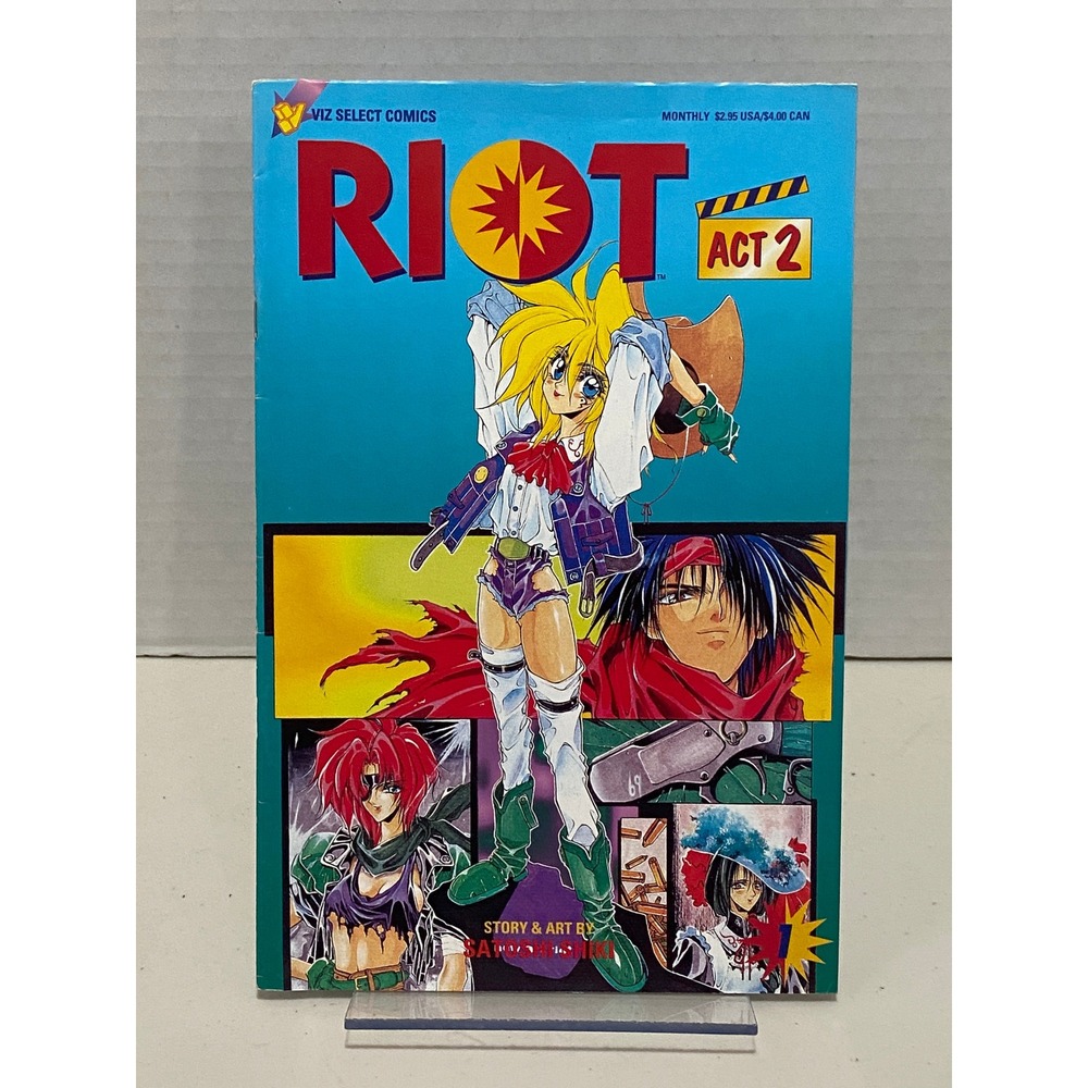 Viz Select Comics Riot Act 2 Issue 1 Manga Satoshi Shiki